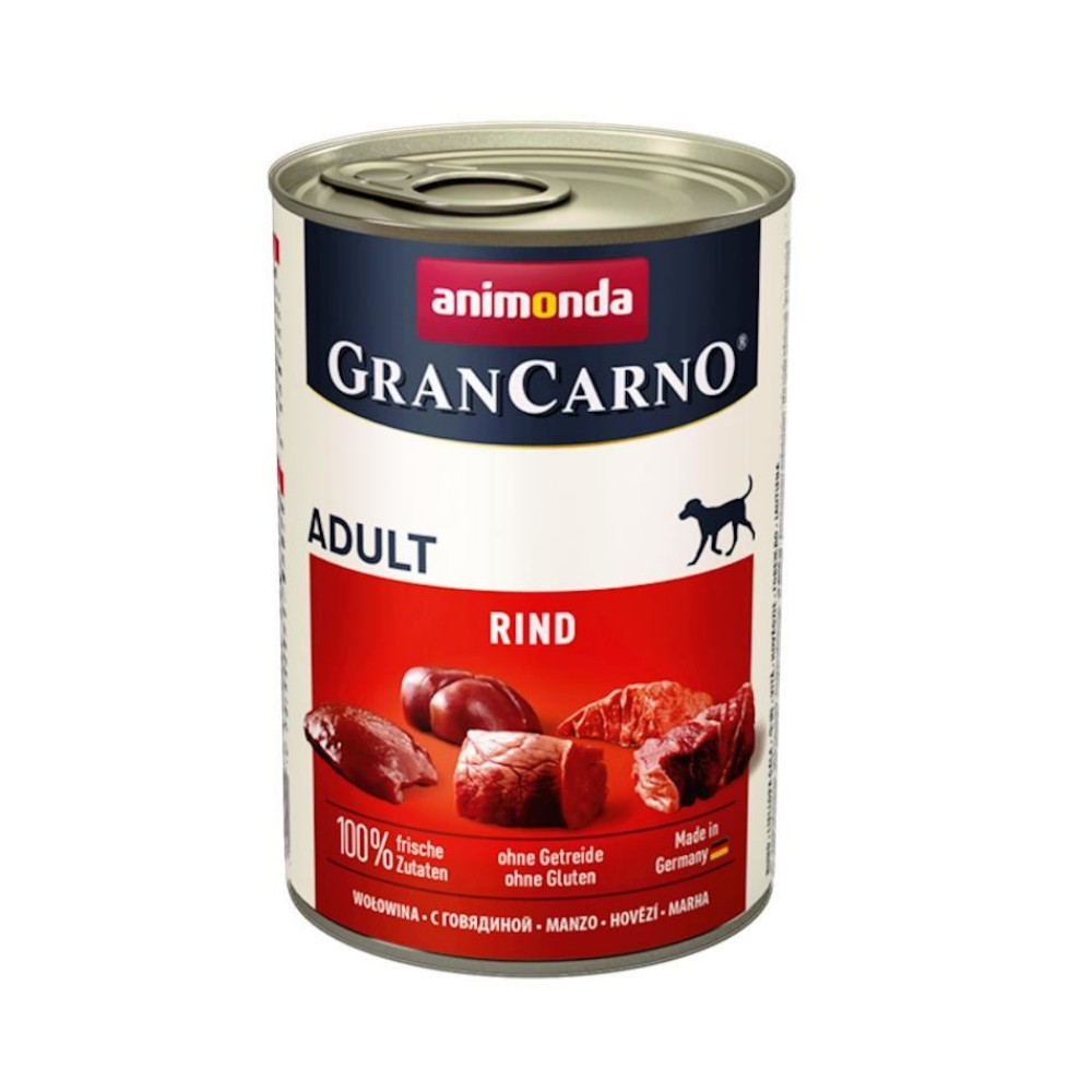 Animonda GranCarno Sığırlı Yetişkin Köpek Konservesi 400gr