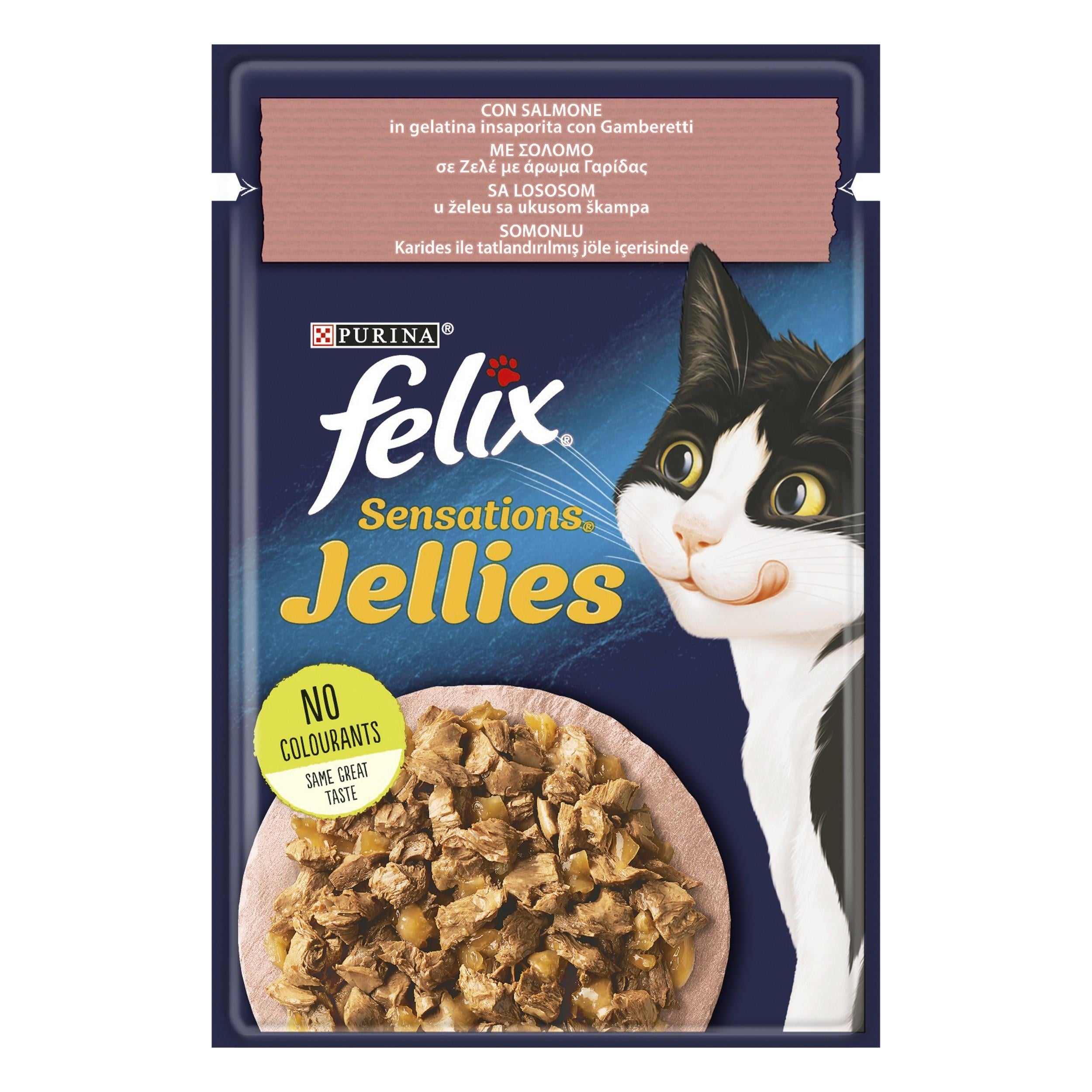Felix Somon ve Karidesli Yaş Kedi Maması 85 Gr