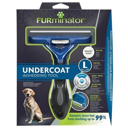 Furminator Kısa Tüylü Büyük Irk Köpek Tarağı