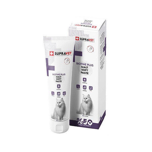 Supravet Biotine Plus Paste Kedi Biotin Maltı 100 gr