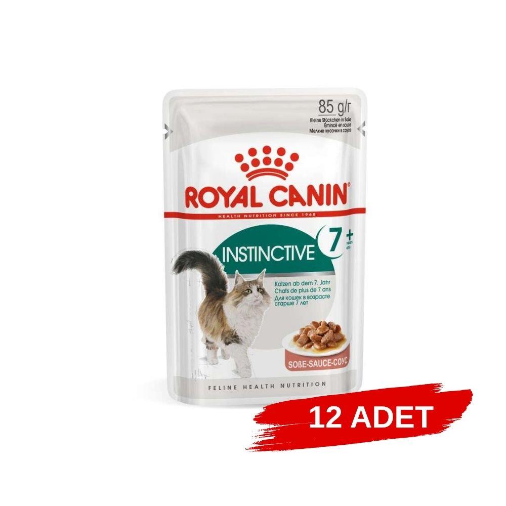 Royal Canin Pouch Gravy Instinctive +7 Yaşlı Kedi Yaş Maması 85 Gr x 12 Adet