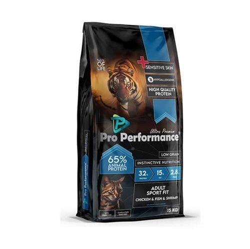 Pro Performance Kızılcıklı Tavuklu Karidesli Somonlu Yetişkin Kedi Maması 15 Kg