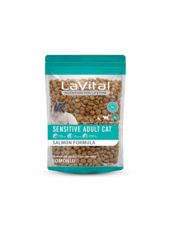 La Vital Yetişkin Somonlu Kedi Maması 1 kg