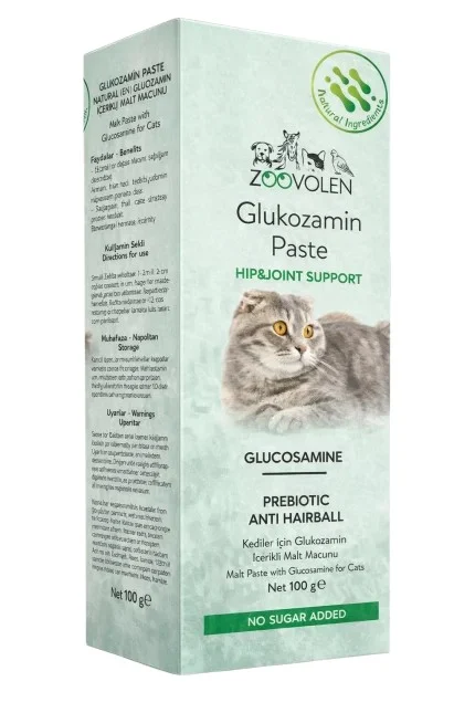 Zoovolen Kedi Glukozamin Paste 100 Gr