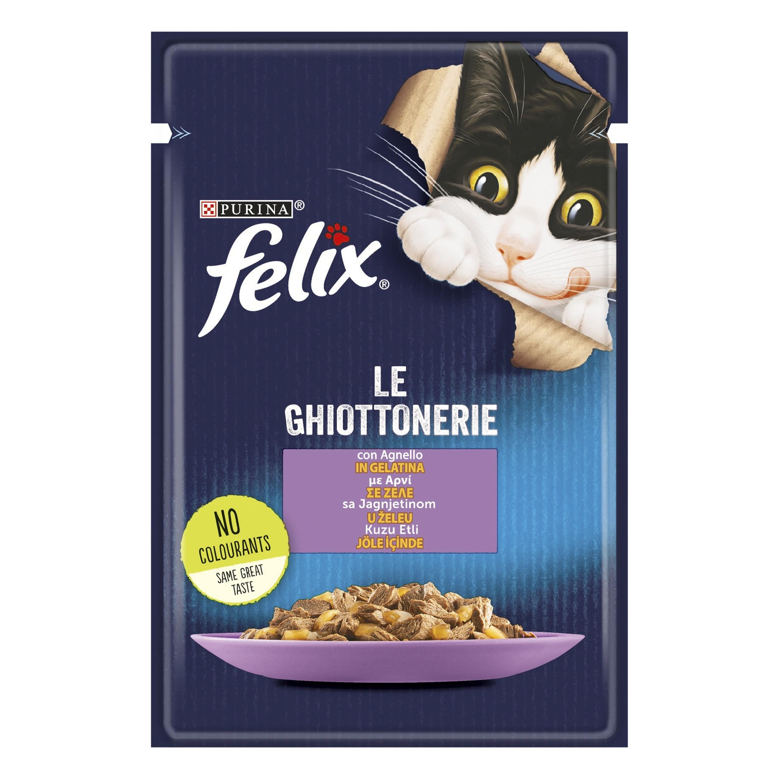 Felix Yaş Kedi Maması Kuzu Etli 85 Gr