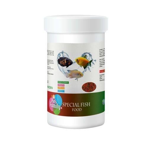 Pets Family Specıal Fısh Food Süs Balıkları Yemi 250ml/100g