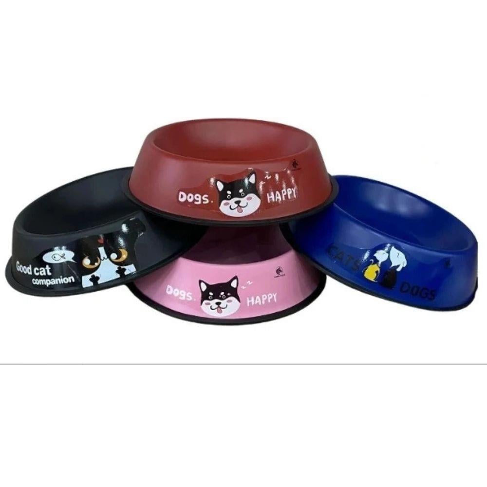 Renkli Çelik Mama Kabı 16 cm 