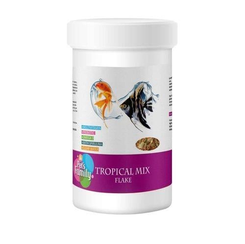 Pets Family Tropıcal Mıx Flake 250ml/30g