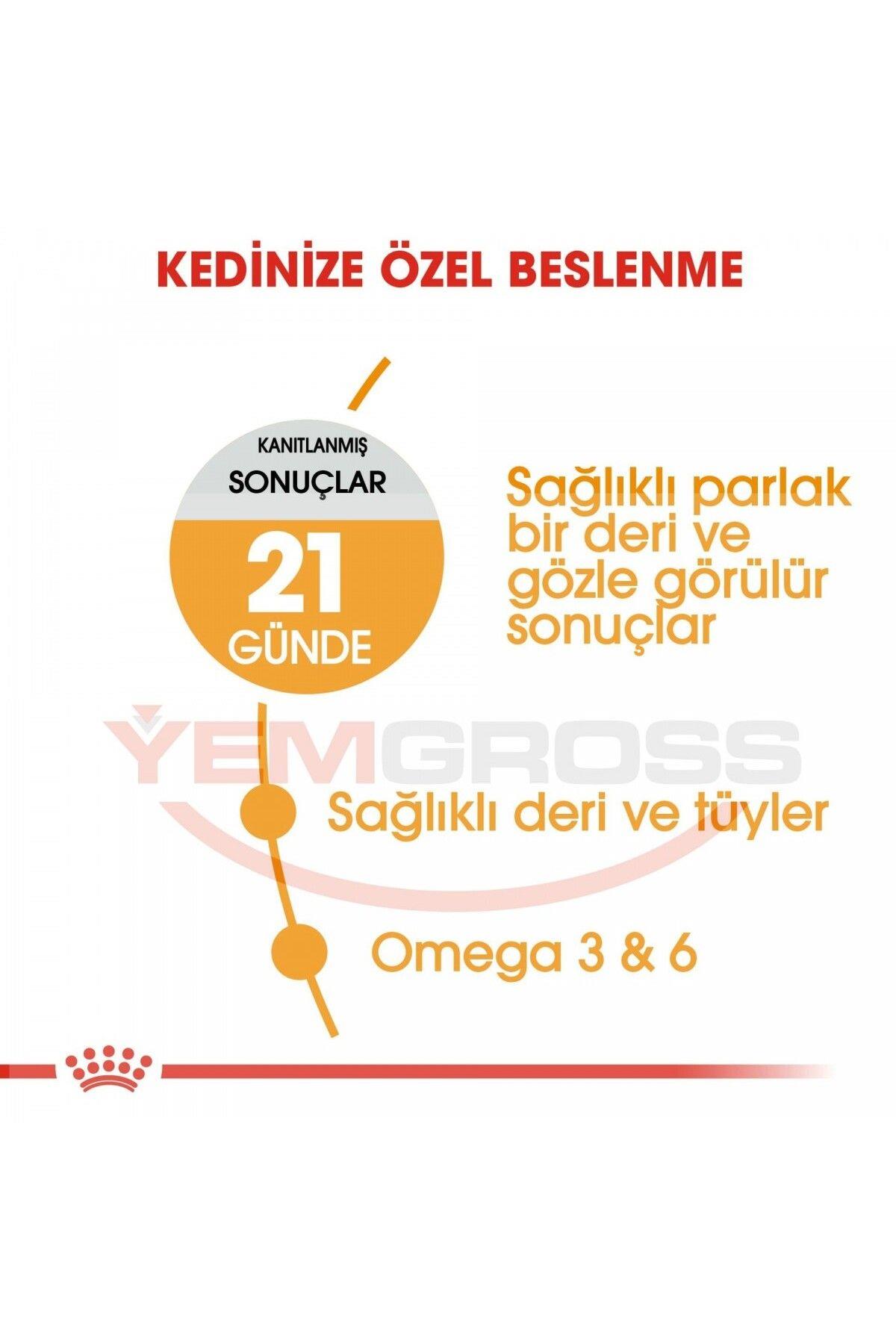 Royal Canin Hair Skin Deri Ve Tüy Sağlığı Için Kedi Maması 4 Kg