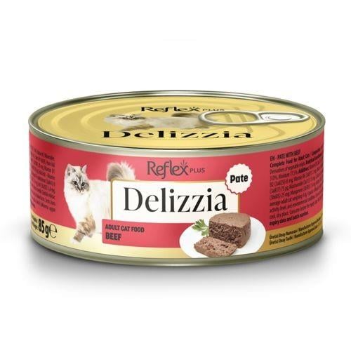 Reflex Plus Delizzia Dana Etli Ezme Yetişkin Kedi Konservesi 85 Gr