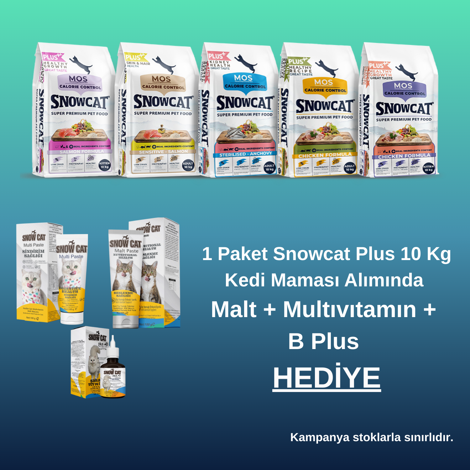 Snow Cat Plus Kampanyası - Vitamin