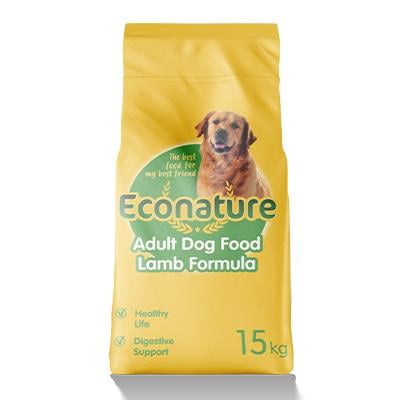 Econature Kuzu Etli Yetişkin Köpek Maması 15 Kg