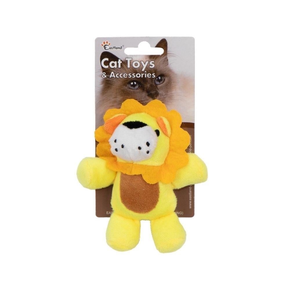 Eastland Aslan Figürlü Kedi Otlu Peluş Oyuncak 12 Cm