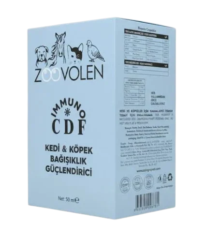 Zoovolen İmmuno CDF Kedi ve Köpek Bağışıklık Güçlendirici 50 Ml