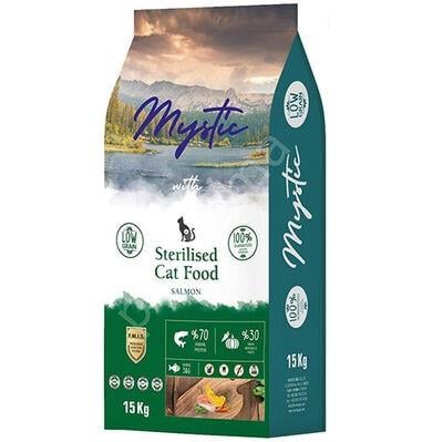 Mystic Somonlu Kısırlaştırılmış Kedi Maması 15 Kg