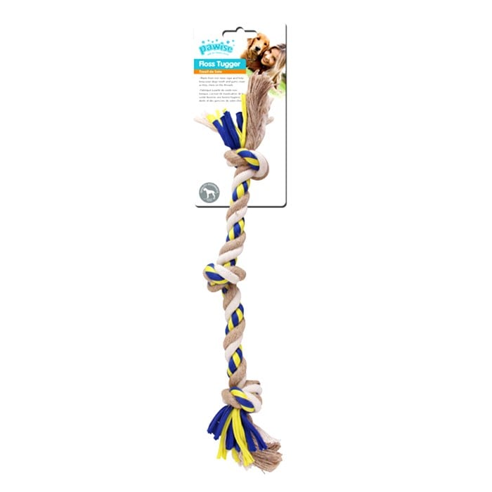 Pawise Floss Tugger 3 Düğümlü İp Oyuncak