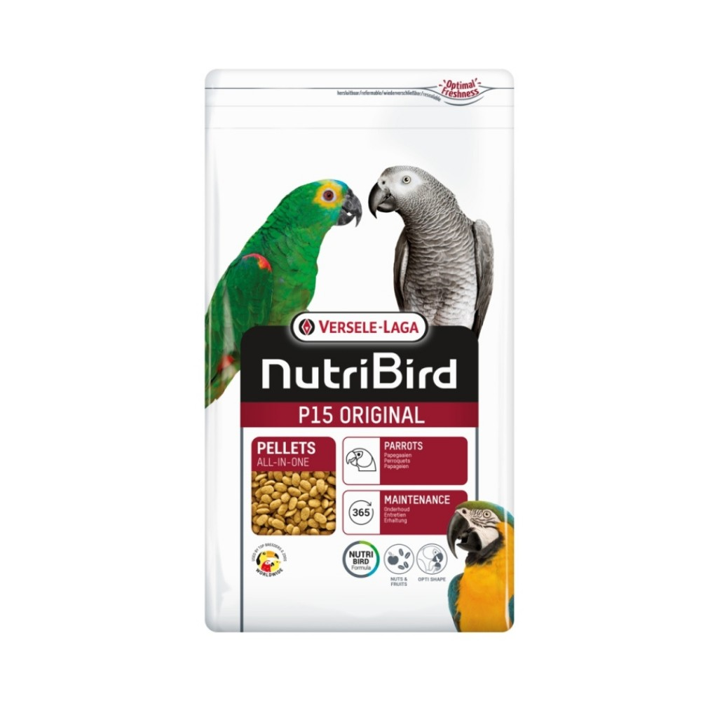 Versele Laga Nutribird P15 Orıgınal Papağan Pelet Yem 1 Kg
