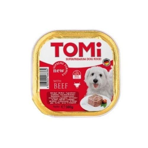 Tomi Köpek Dana Etli Pate Yaş Mama 300 gr 