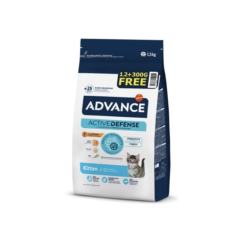 Advance Kitten Tavuklu Ve Pirinçli Yavru Kedi Maması 1,5 Kg