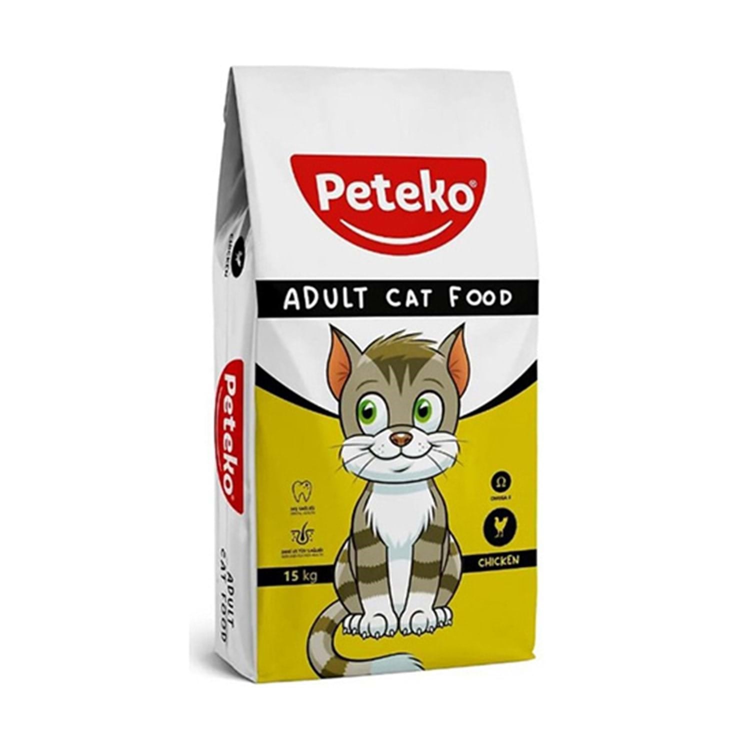 Peteko Kedi Maması Tavuklu 15 Kg