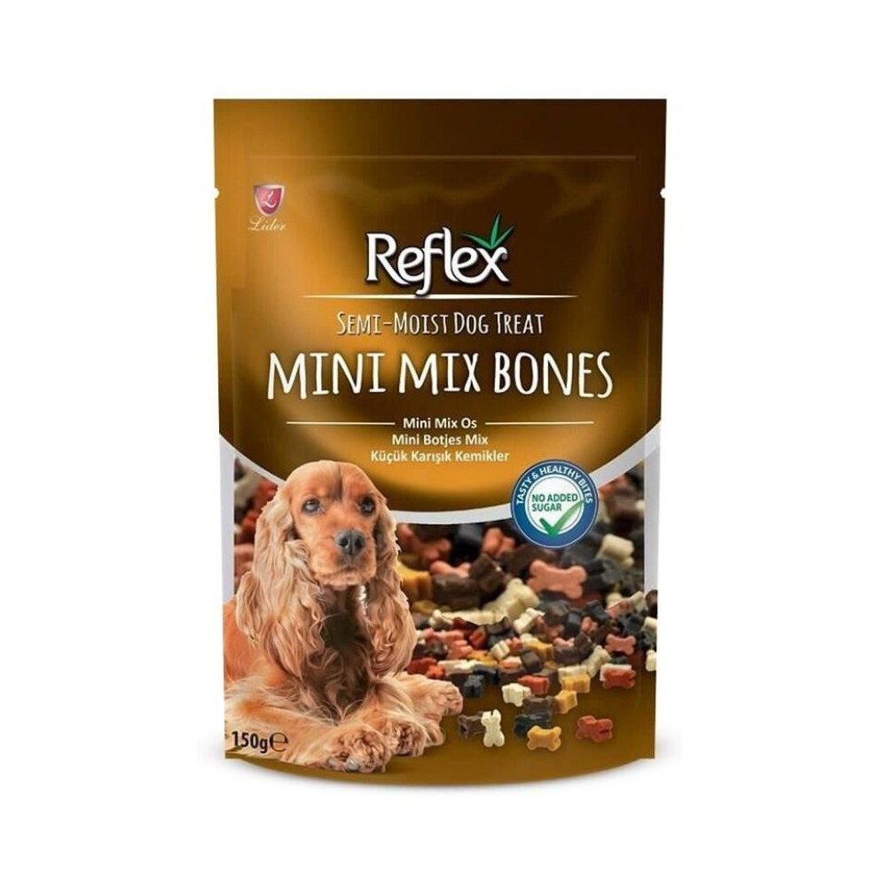 Reflex Küçük Karışık Kemikler Yarı Yumuşak Köpek Ödül Maması 150gr