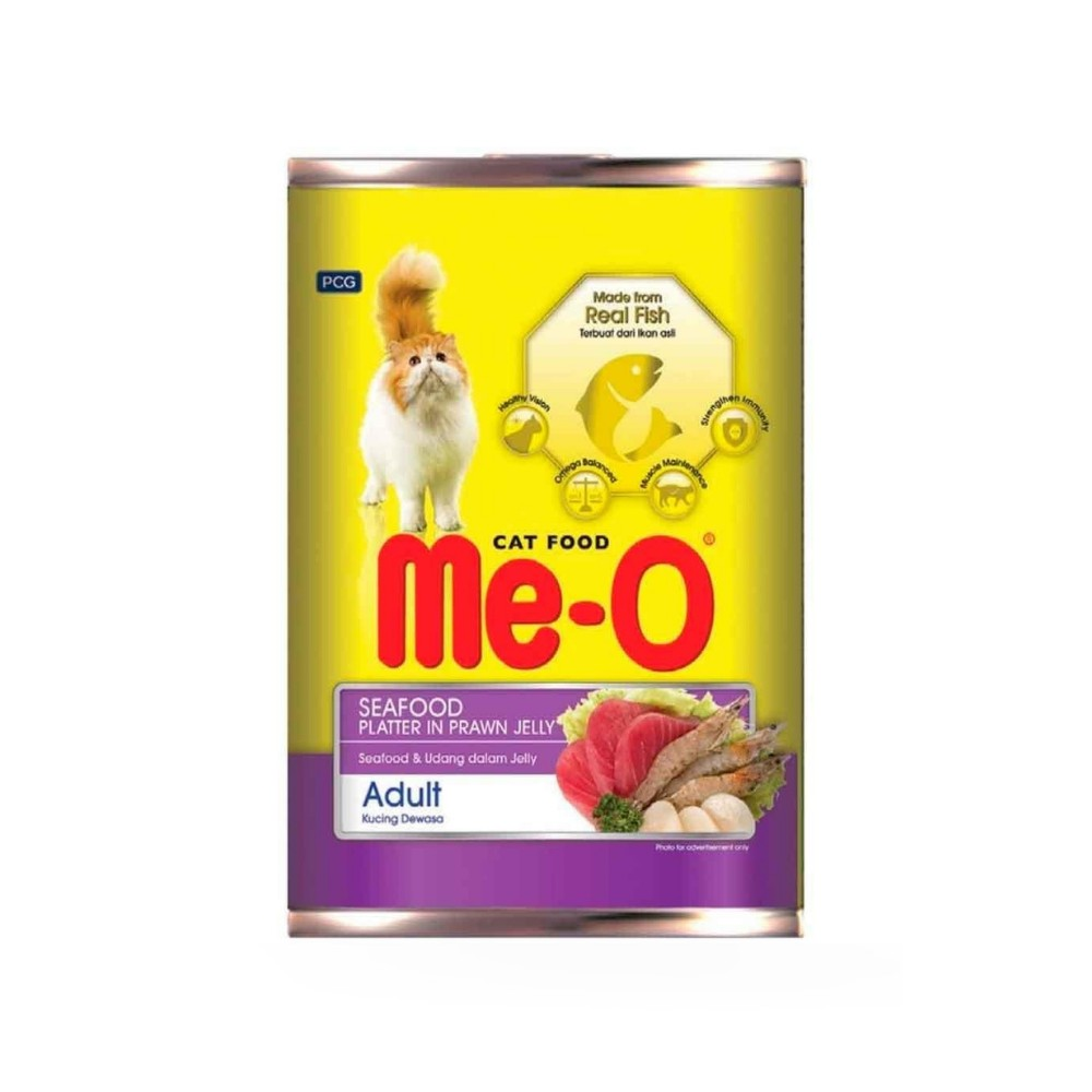 Meo Kedi Konservesi Deniz Lezzetleri Karides Soslu 400 Gr