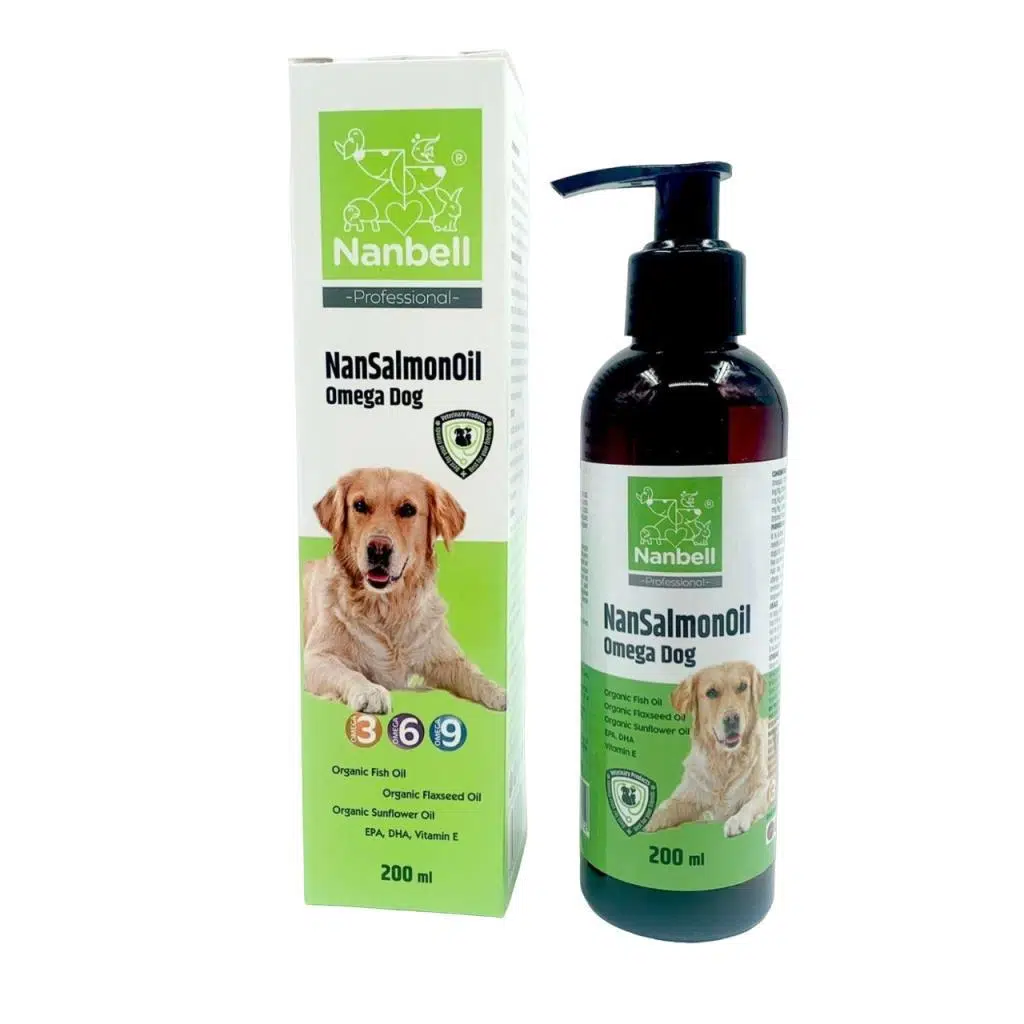 Nanbell Nan Salmon Oil Omega Köpek Somon Yağı 200 ml