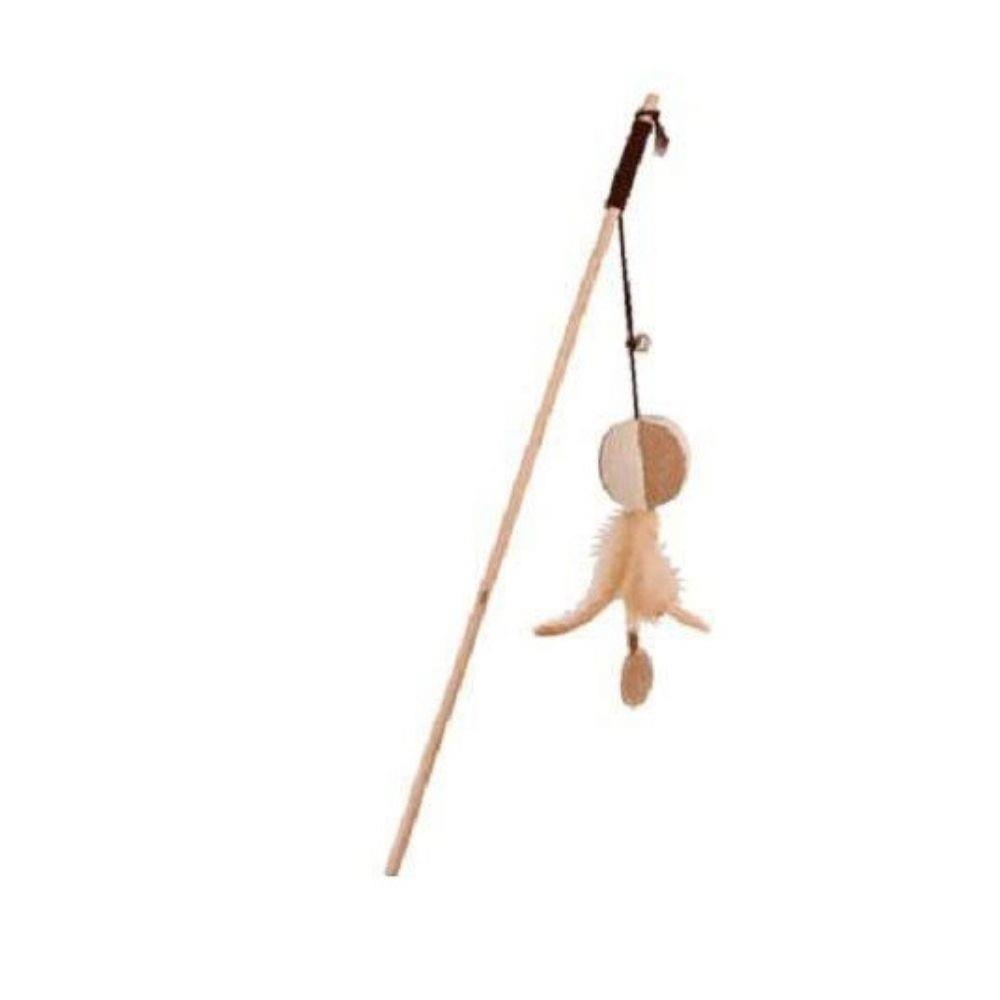 Eastland Tüylü Peluşlu Kedi Oltası 46 Cm