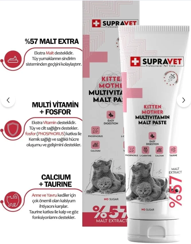 Supravet Anne-Yavru Multi Vitamin Maltı 100gr