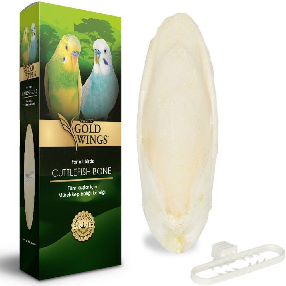 Gold Wings Premium Mürekkep Balığı Kemiği Küçük (Kalamar) 