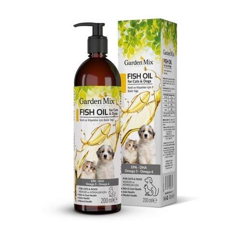Garden Mix Kedi Ve Köpek Somon Yağı 200ml