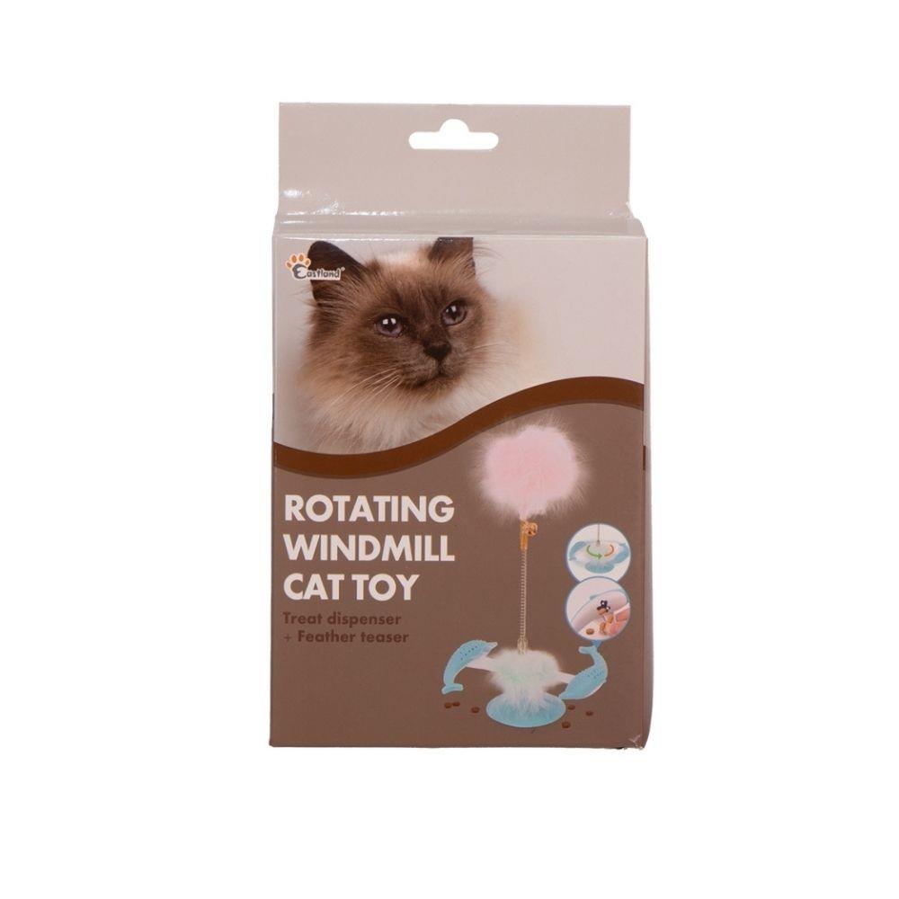 Eastland Yunus Figürlü İnteraktif Dönen Kedi Oyuncağı 24x1 Cm