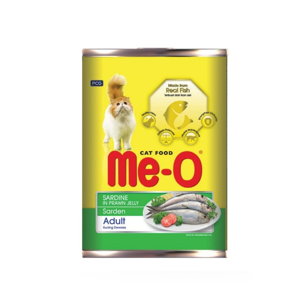 Meo Kedi Konservesi Sardalyalı Karides Soslu 400 Gr