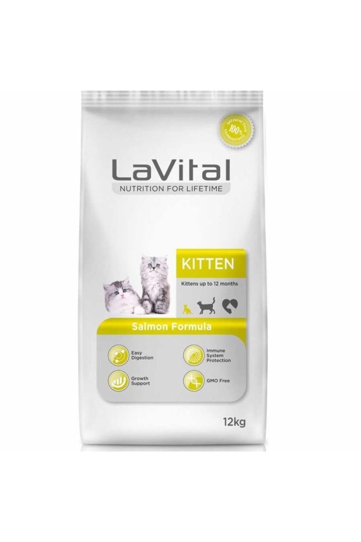 La Vital Yavru Kedi Maması Somonlu 12 Kg