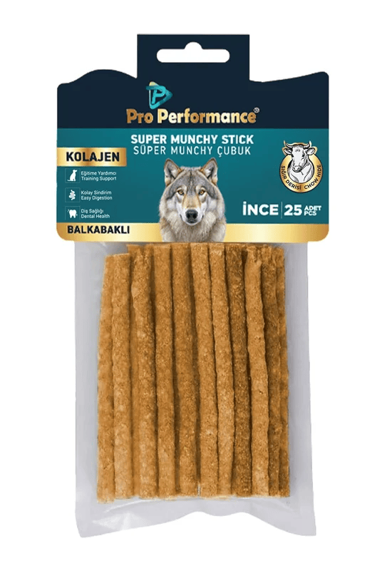 Pro Performance Munchy İnce Köpek Ödülü Balkabaklı 25li