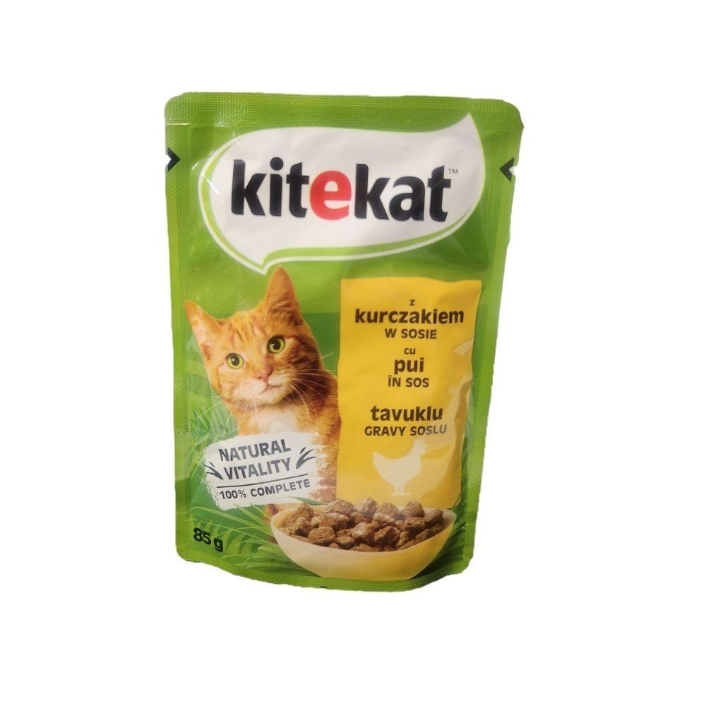 Kitekat Tavuklu Kedi Yaş Maması 85 Gr