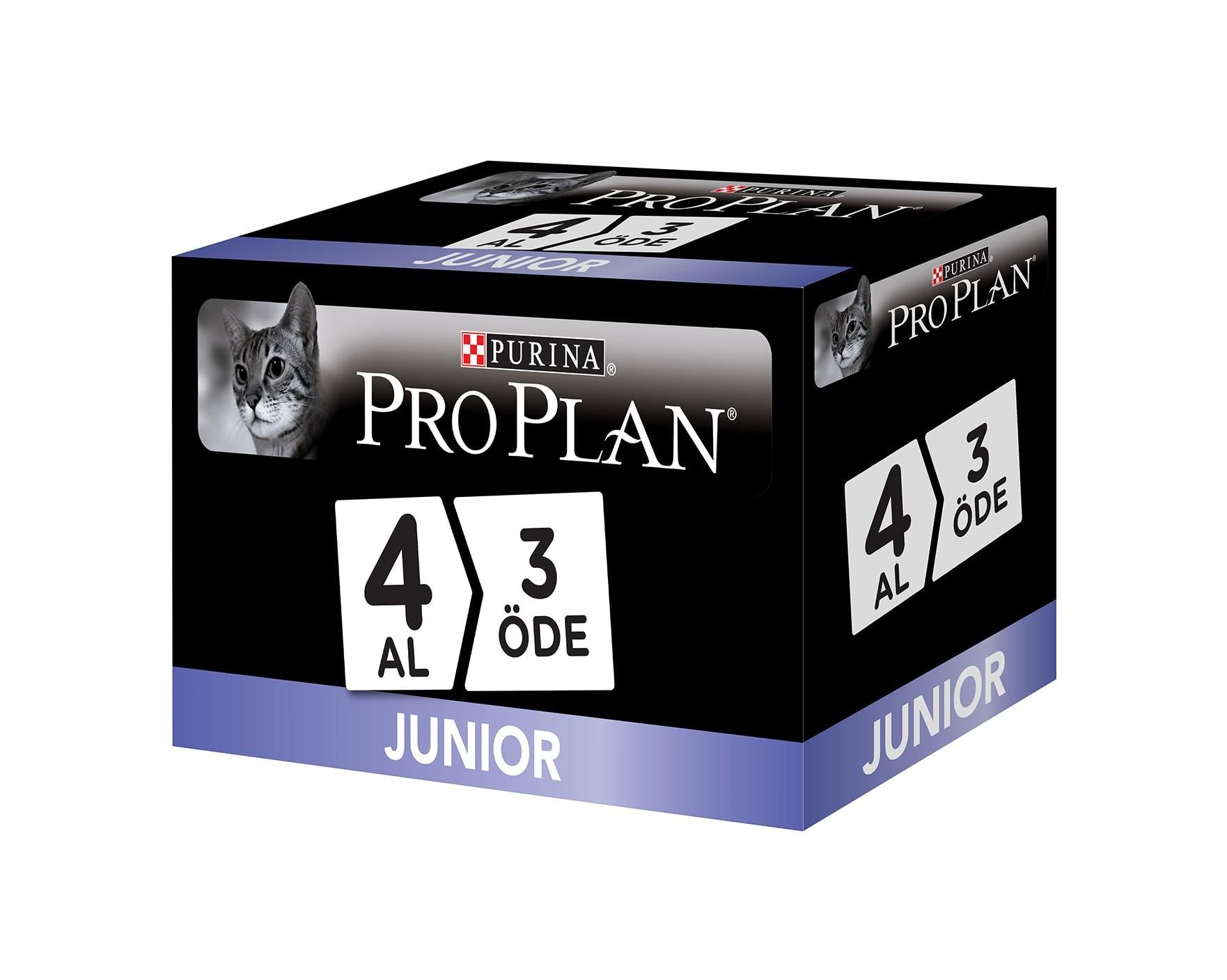 Pro Plan Junior Tavuklu Yavru Kedi Konserve 85gr 4 Al 3 Öde 