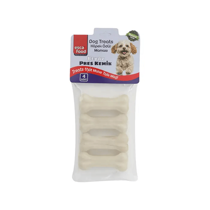 Esca Food Pres Kemik Köpek Ödülü 7,5 Cm 4lü