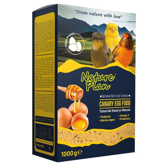 Nature Plan Ballı Yumurtalı Kuş Maması 1 Kg