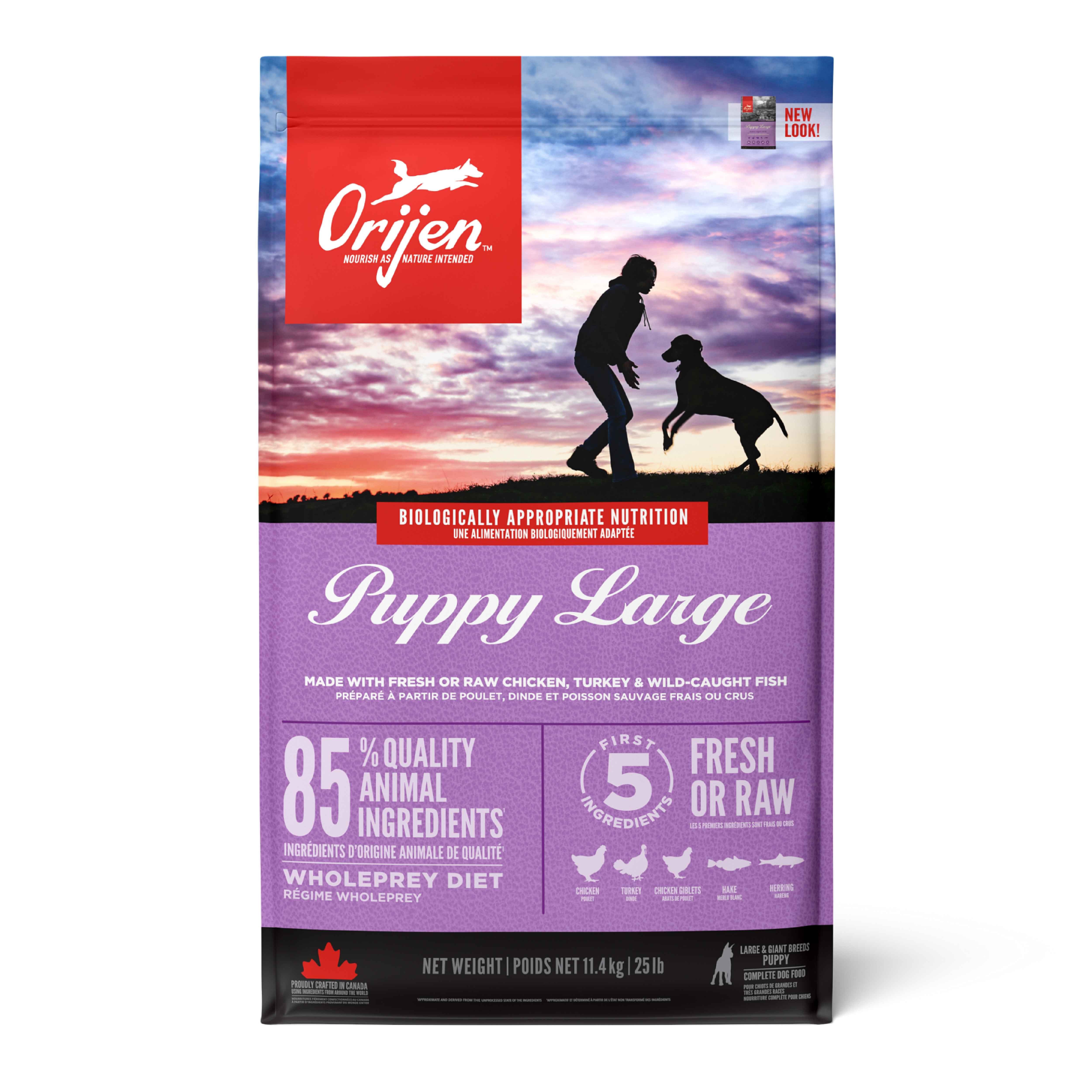 Orijen Puppy Large Tahılsız Büyük Irk Yavru Köpek Maması 11,4 Kg