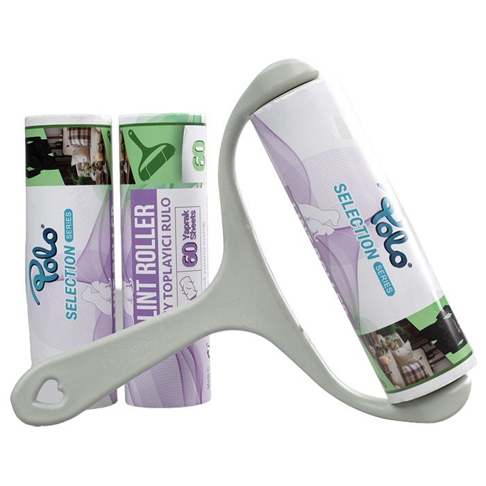 Polo Tüy Toplama Rulosu 60 Yaprak 16Cm+2 Yedek