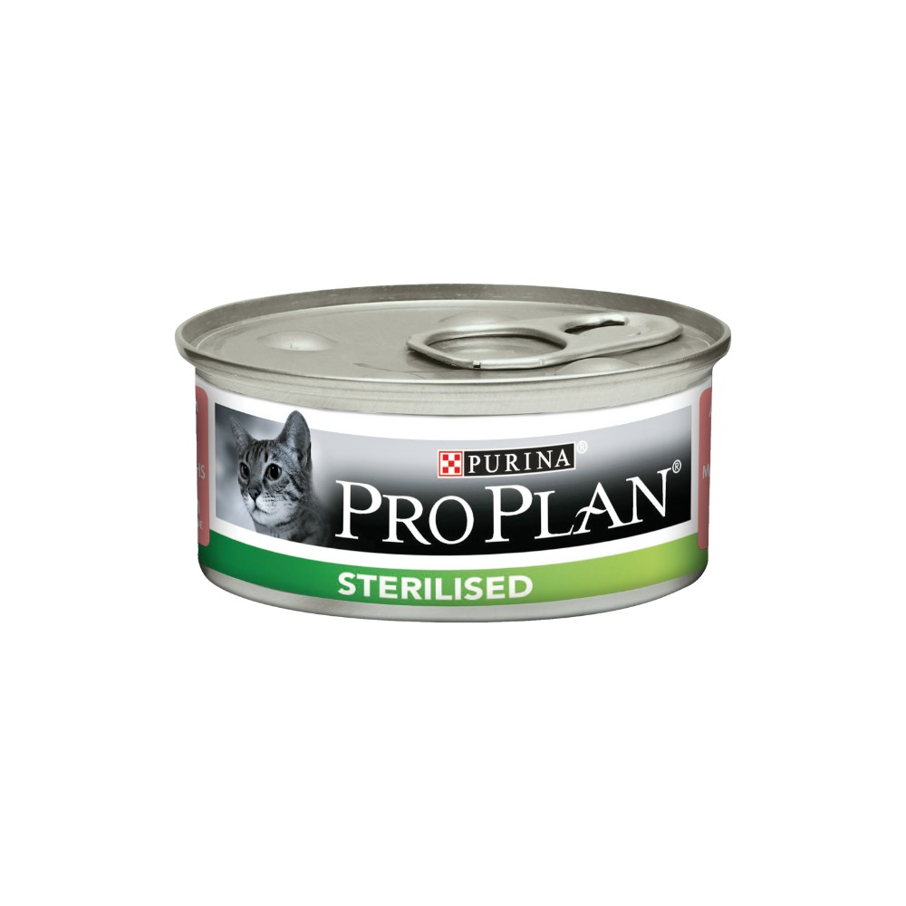 Pro Plan Kısırlaştırılmış Kedi Konservesi Ton Balıklı Somonlu 85 Gr (4 Al 3 Öde)