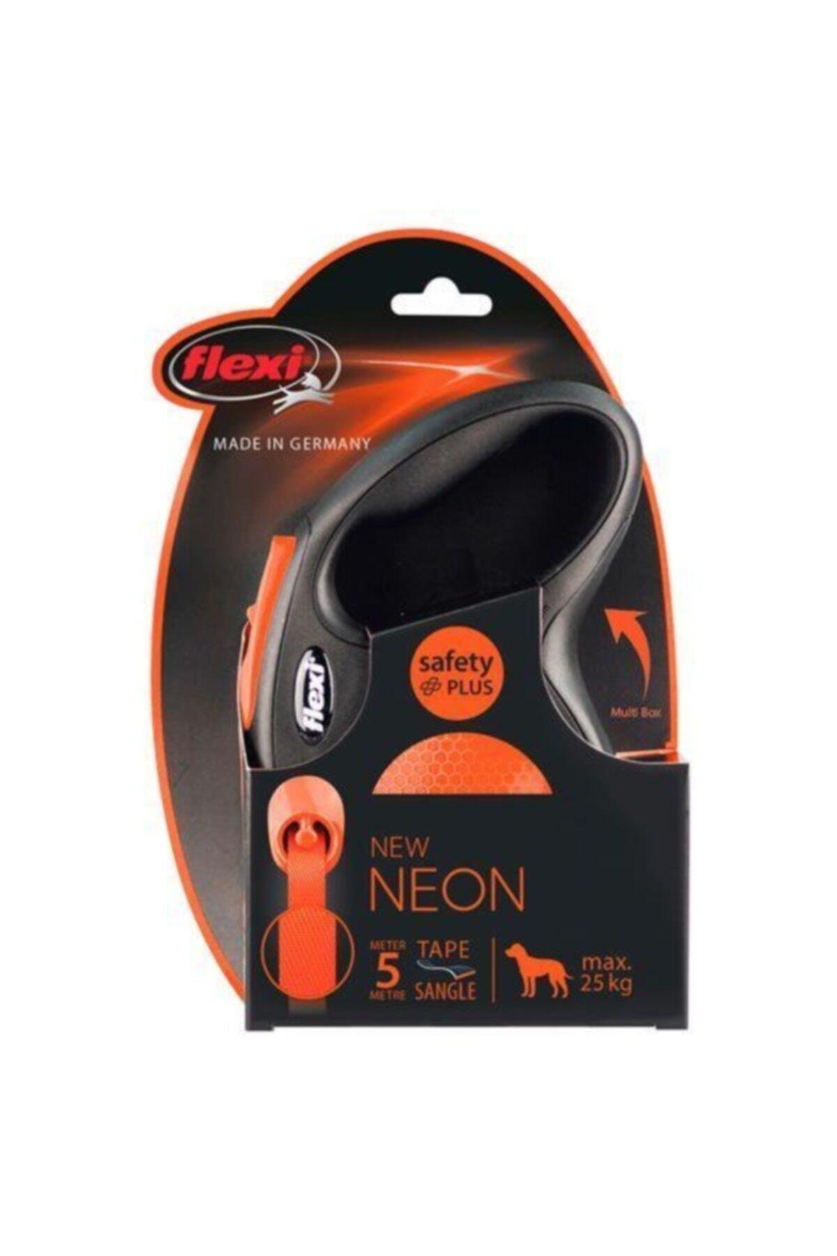 Flexi Neon Şerit Medium Turuncu 5 Metre M Otomatik Köpek Tasması - İkizler Yem MarketFlexi Neon Şerit Medium Turuncu 5 Metre M Otomatik Köpek Tasması