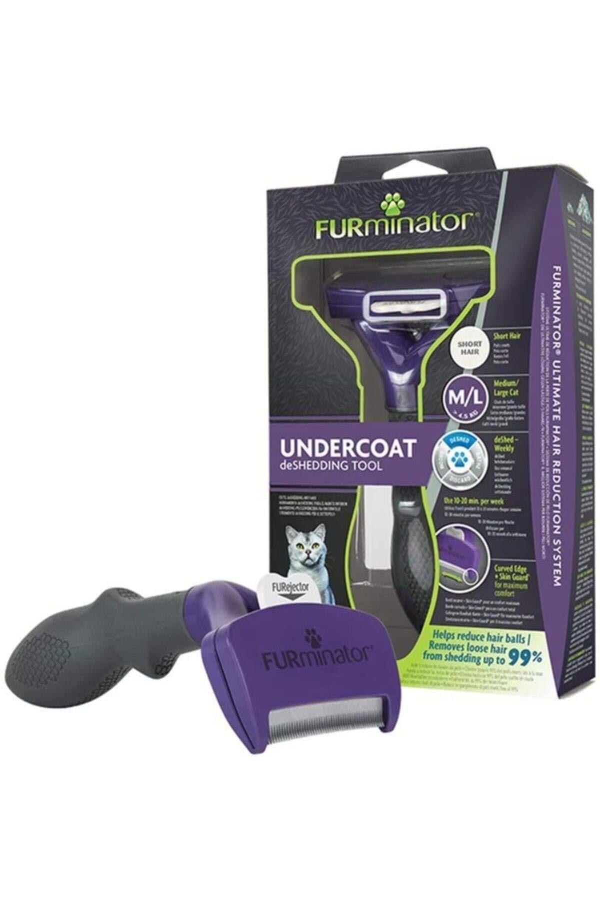 Furminator Shorthair M/L Boy Kısa Tüylü Kedi Tarağı