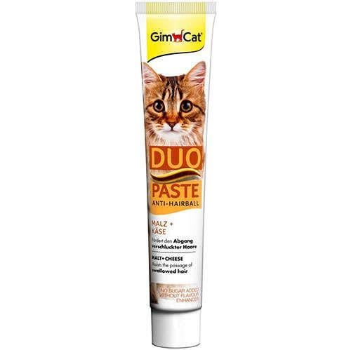 GimCat Duo Anti-Hairball Tüy Sağlığı Için Peynirli Kedi Macunu 50GR - İkizler Yem MarketGimCat Duo Anti-Hairball Tüy Sağlığı Için Peynirli Kedi Macunu 50GR