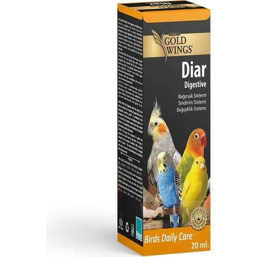 Gold Wings Diar Digestive Bağışıklık - Sindirim - Bağırsak Düzenleyici 20 ml