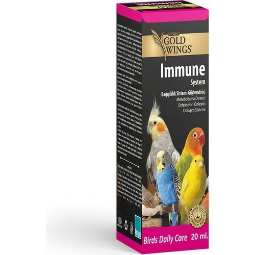 Goldwings Premium Immune (Enfeksiyon Önleyici) 20 cc