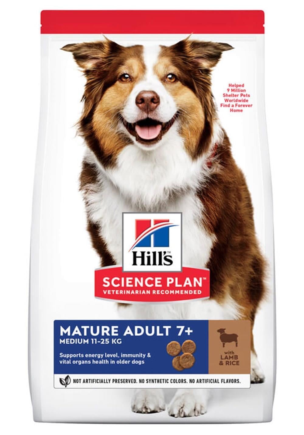 Hills Mature Adult 7+ Kuzu Etli Yaşlı Köpek Maması 14kg - İkizler Yem MarketHills Mature Adult 7+ Kuzu Etli Yaşlı Köpek Maması 14kg