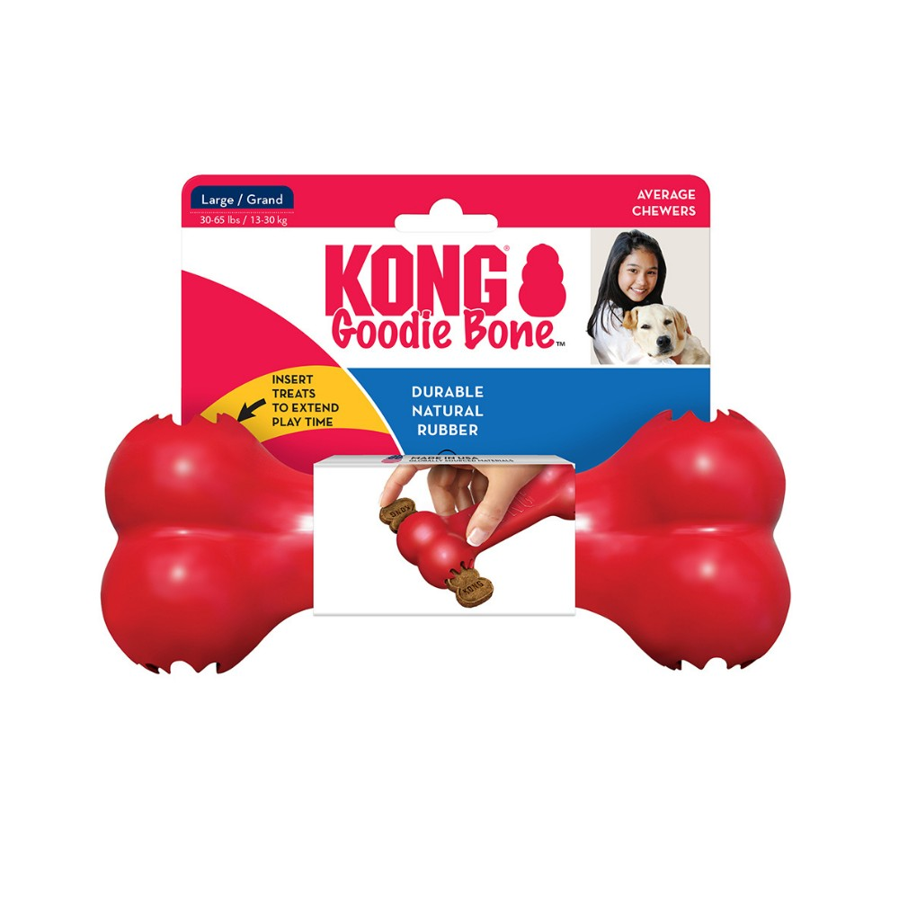 Kong Goddie Bone Kemik Şeklinde Çok Amaçlı Köpek Oyuncağı L Boy
