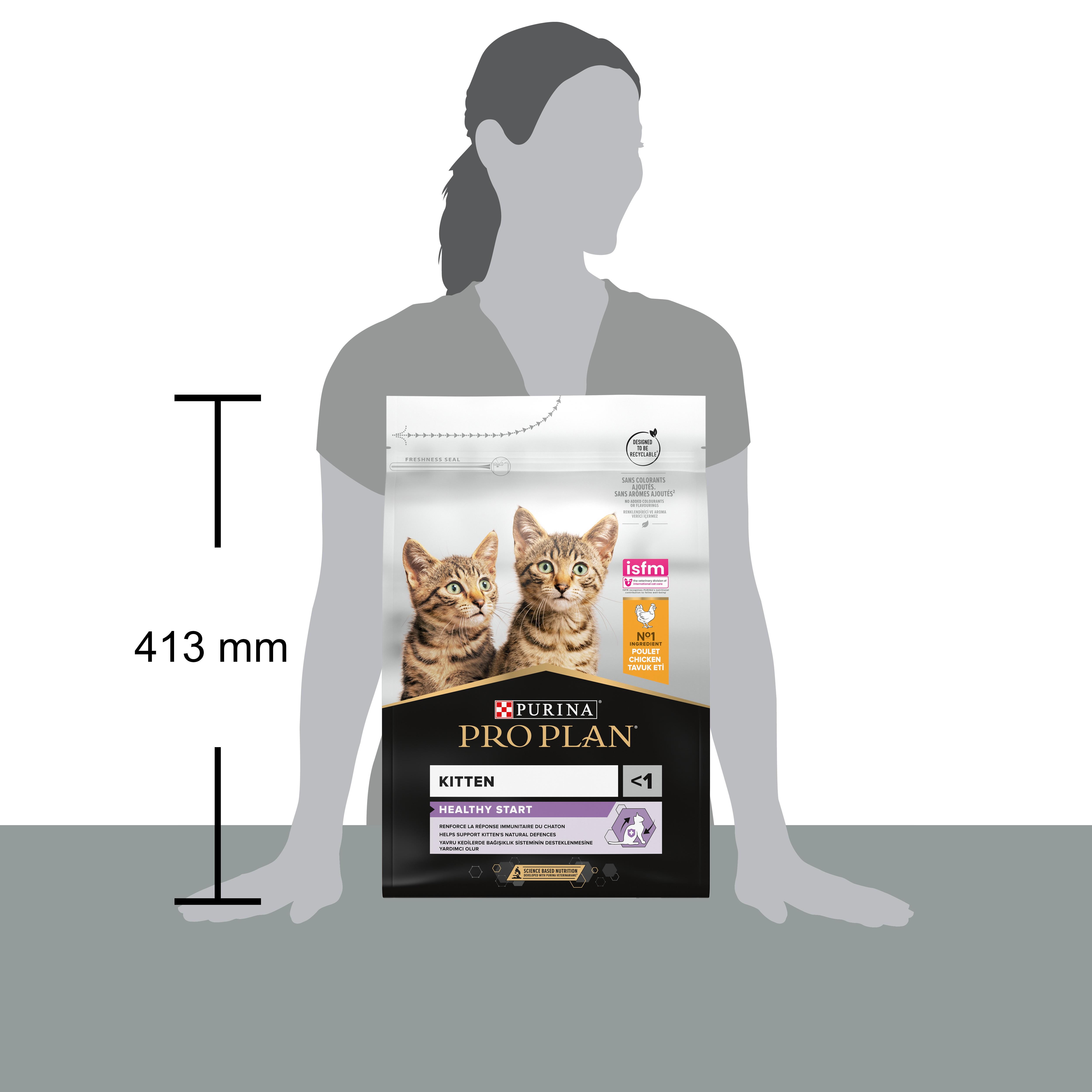 Pro Plan Yavru Kedi Maması Tavuk Etli 3 Kg